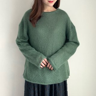 Wool Mohair Pullover/FK128A*KN#IT*