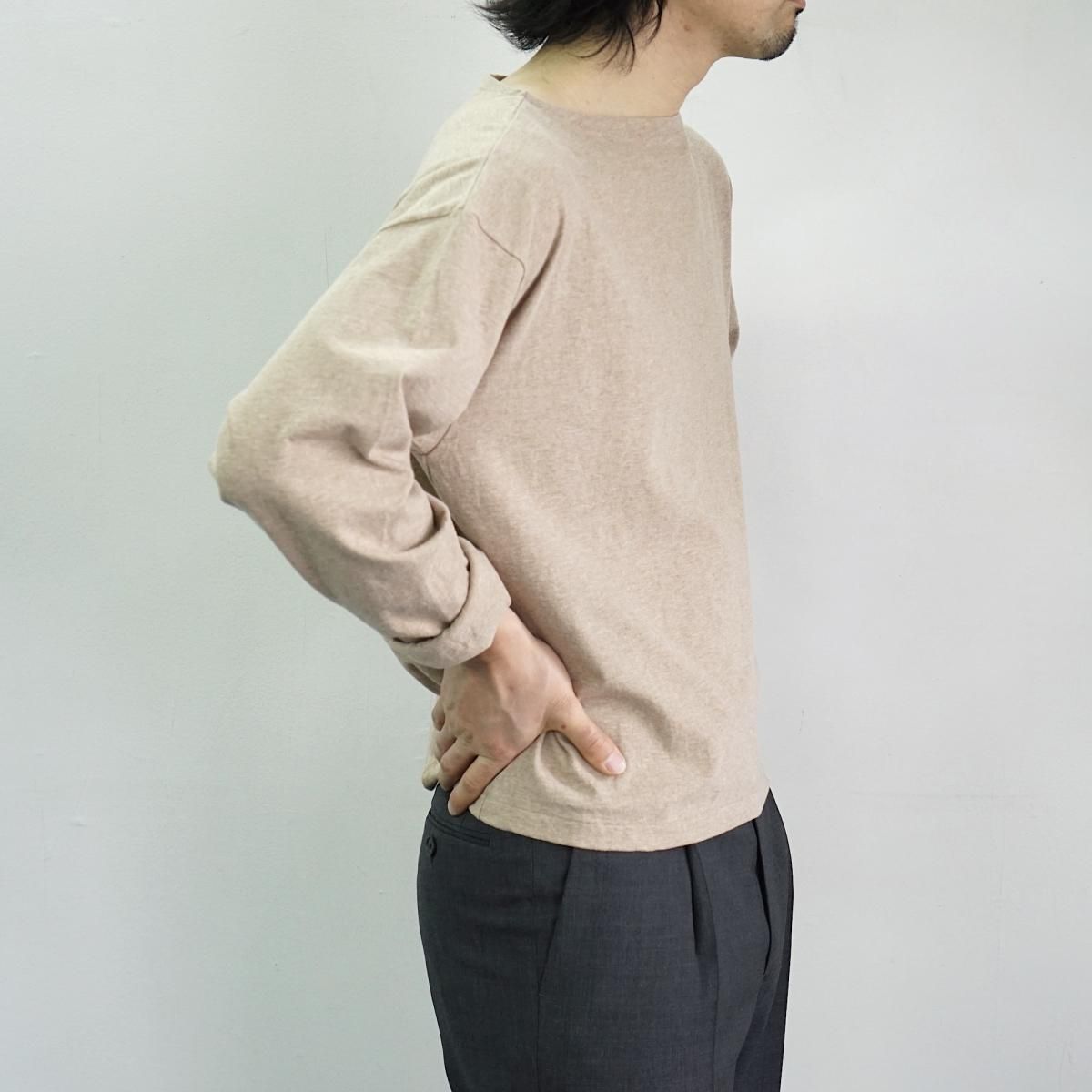 高品質】 AURALEE TWIST COTTON CASHMERE L S TEE i9tmg.com.br