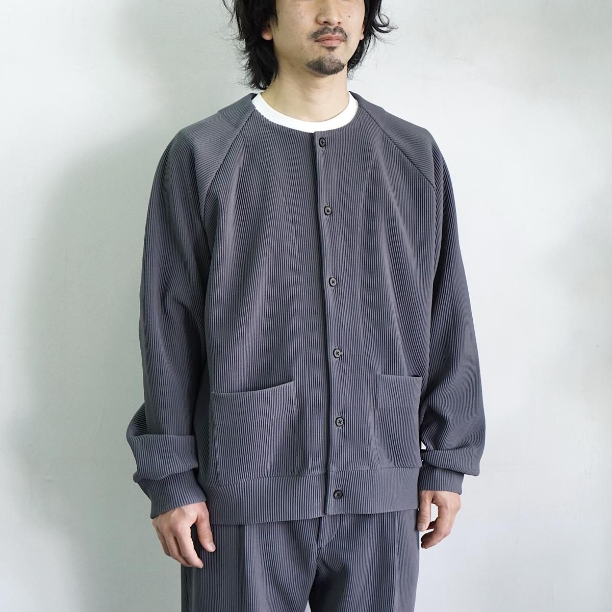 stein GRADATION PLEATS CARDIGAN