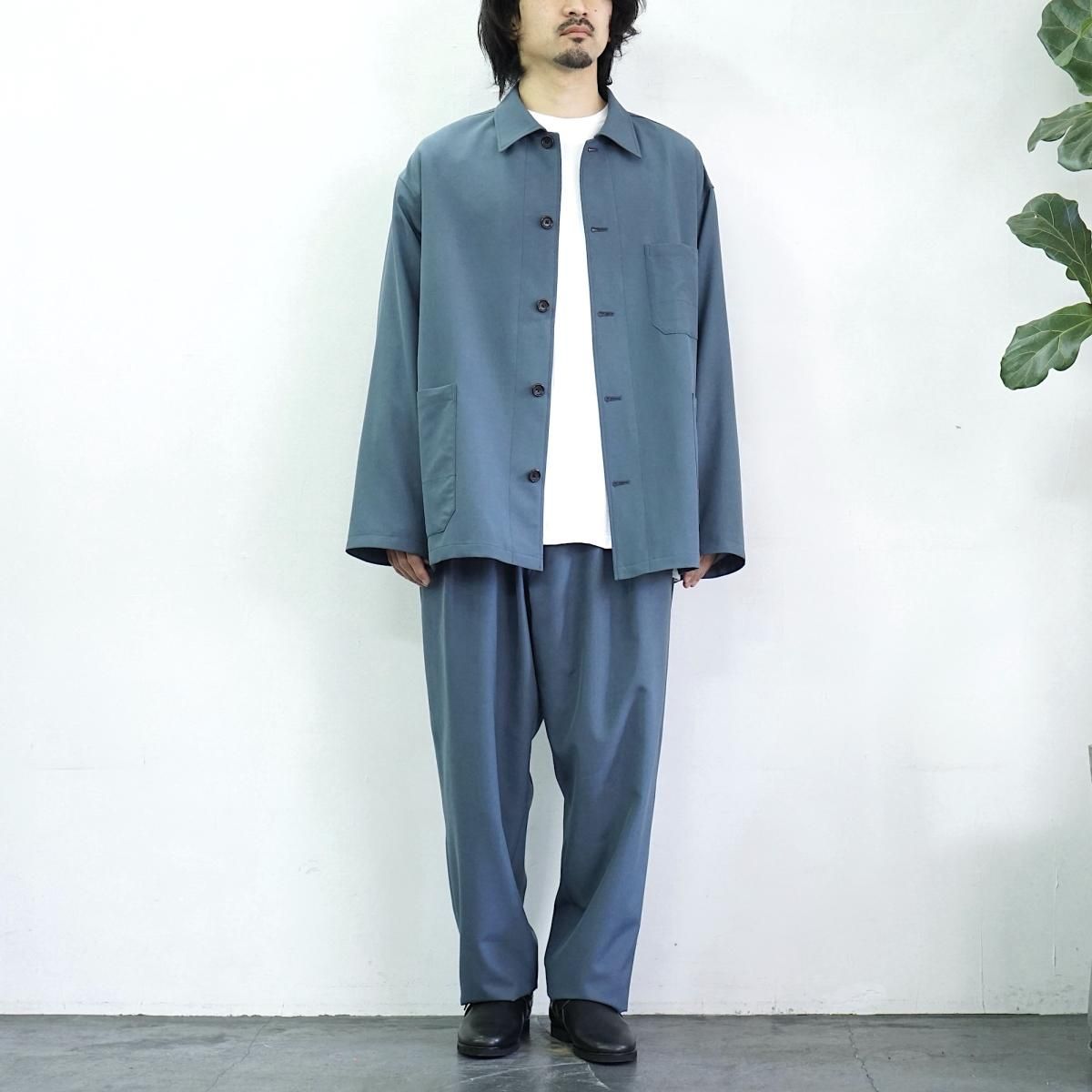 セール30%off】Graphpaper Broad Dry Wool Tropical Coverall / GM231