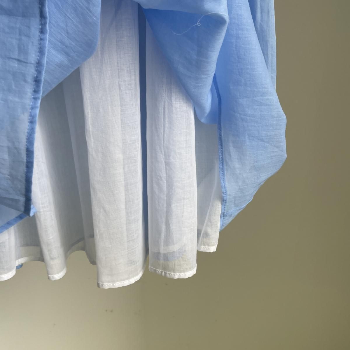ANTIPAST COTTON LAWN SKIRT ローンスカート　蜂モチーフ ANTIPAST Cotton Lawn Skirt (蜂モチーフ付定番SK)/LS78K*SK#IT