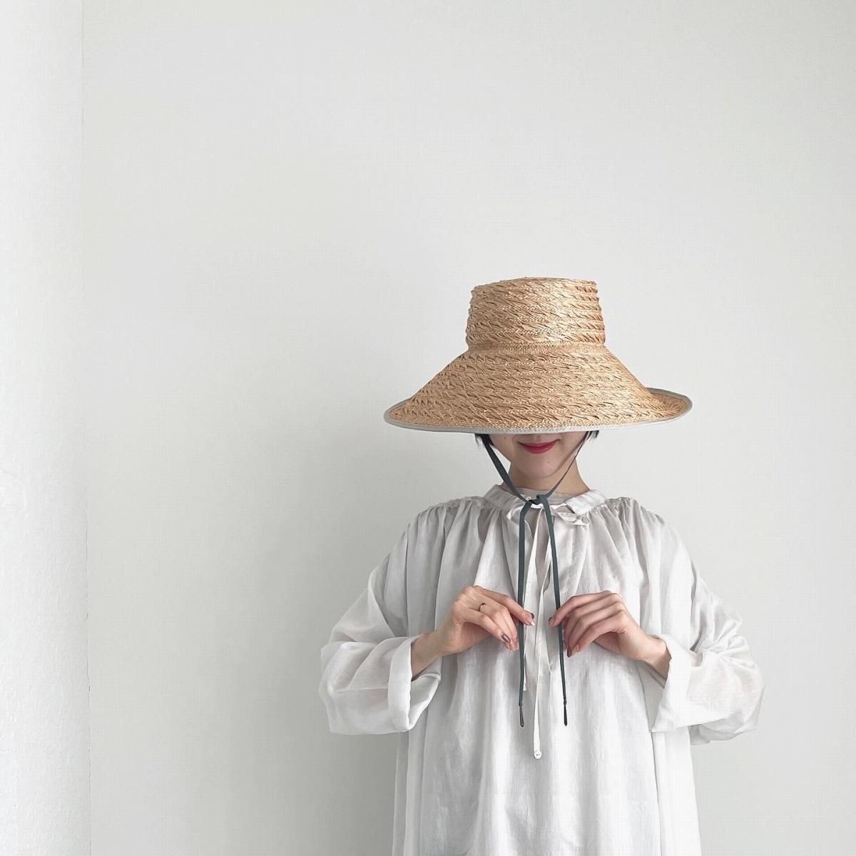 週末限定値下げ 新品：chisaki： Lein パオ素材 シルクリボン ハット chisaki HAT Lein *HA#IT* - ARTHUR FASHION WORLD