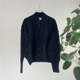 cotton wool cardigan/Oni-033*KN#IT