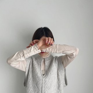 ANTIPAST wool Jersey T-shirts(羽ワンポイント付)/KNT210D*CL#IT