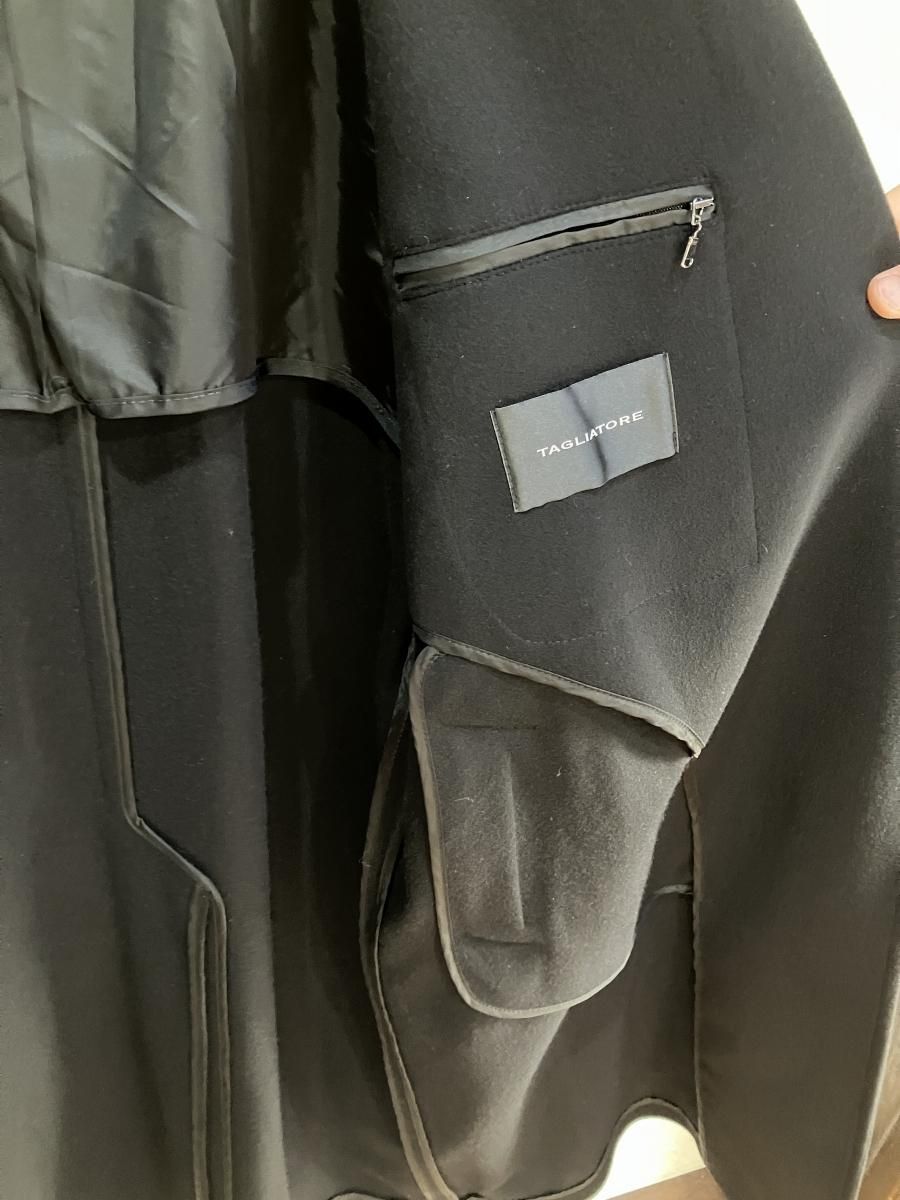 未使用　現行　タリアトーレ　タイロッケンコート　グレンチェック　XL 50 TAGLIATORE コート ジャケット 「別注」TAGLIATORE / COSTA