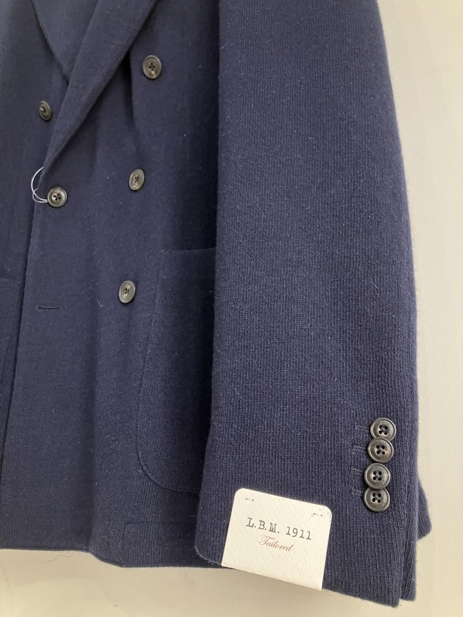 セール30%off】LBM カシミア95％ニットジャケット ダブルブレスト6つ