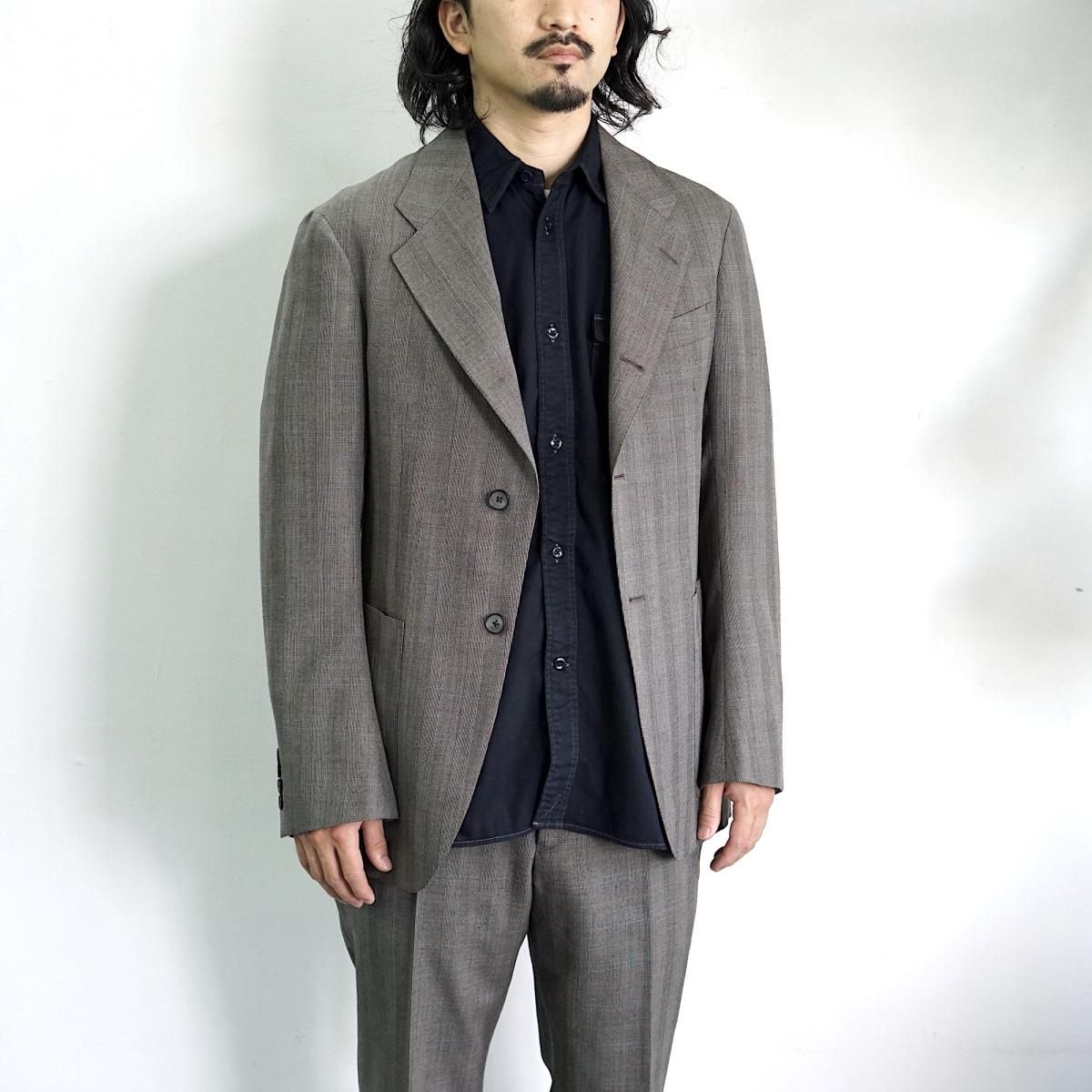 MAATEE&SONS SINGLE TAILORED UNCON (GLENCHECK) / MT3303-0004A MAATEE&SONS SINGLE TAILORED UNCON (GLENCHECK) / MT3303-0004A