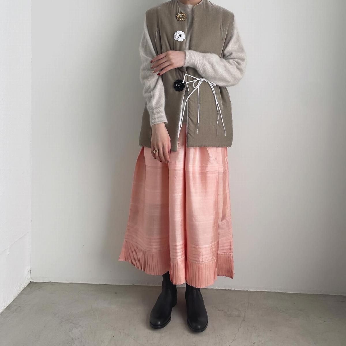 TOWAVASE La zabu(ラ ザブ) vest jacket/26-0035A*VE#IT TOWAVASE La zabu(ラ ザブ) vest jacket/26-0035A*VE#IT