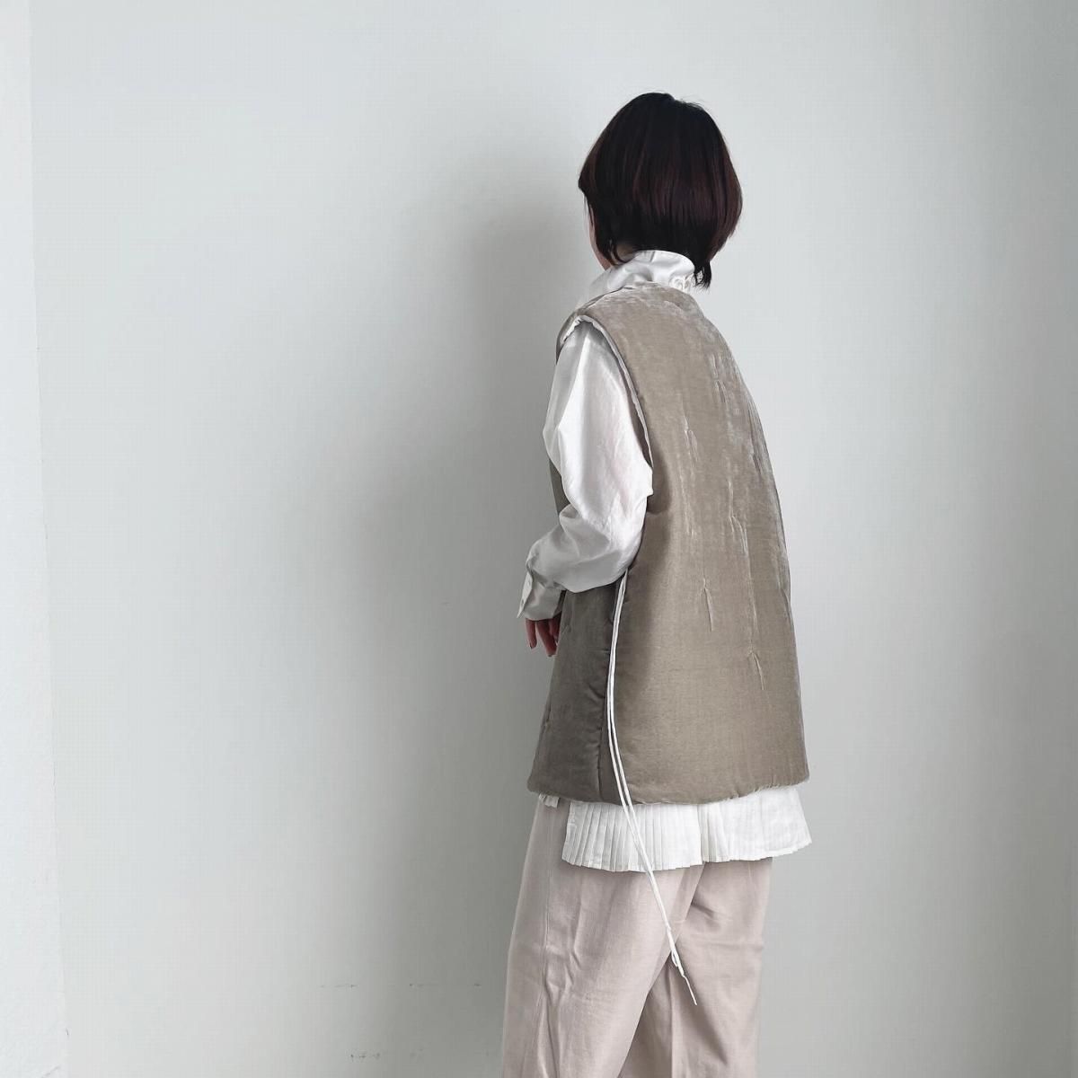 TOWAVASE La zabu(ラ ザブ) vest jacket/26-0035A*VE#IT - ARTHUR 