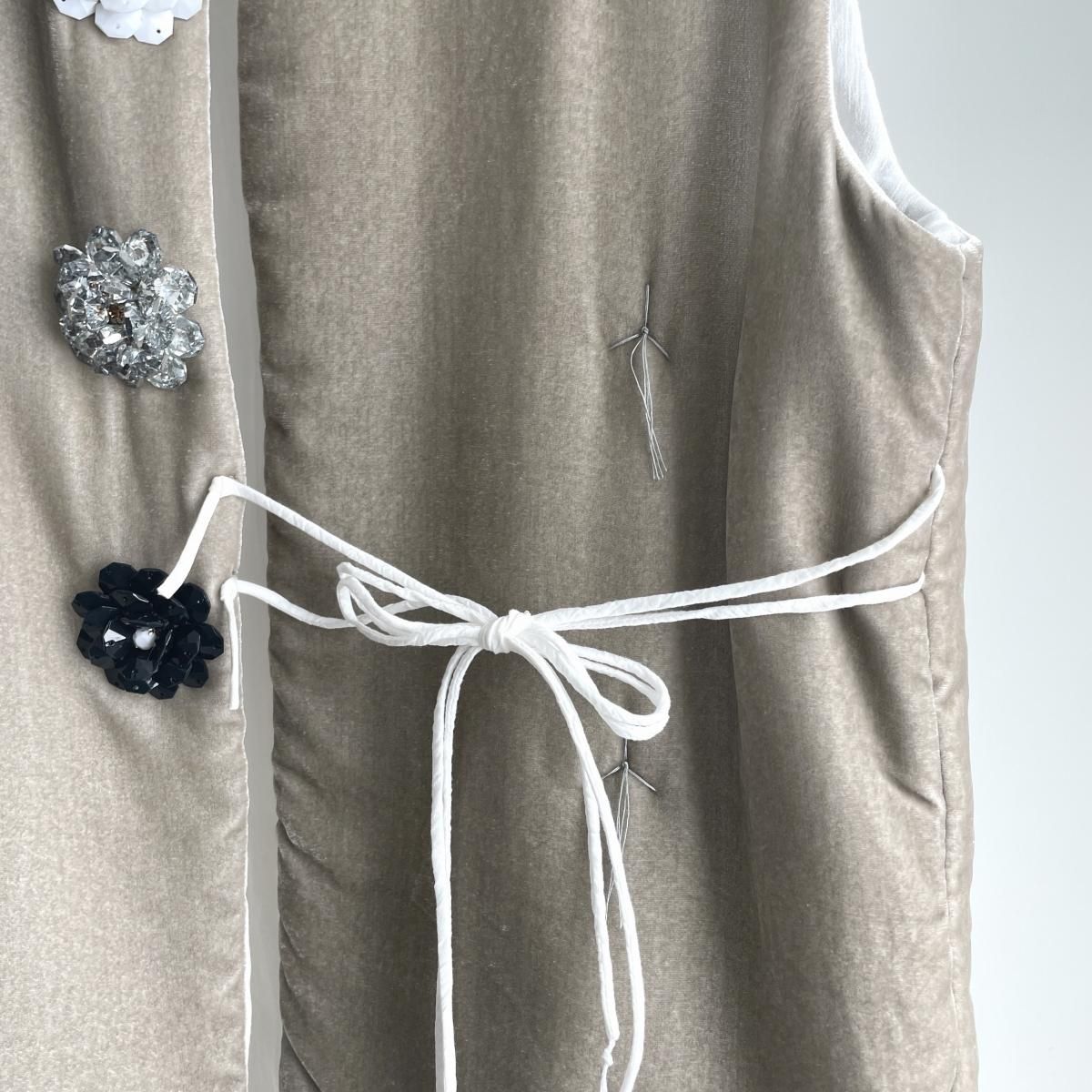 TOWAVASE La zabu(ラ ザブ) vest jacket/26-0035A*VE#IT
