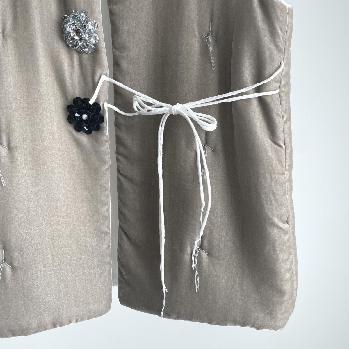 TOWAVASE La zabu(ラ ザブ) vest jacket/26-0035A*VE#IT