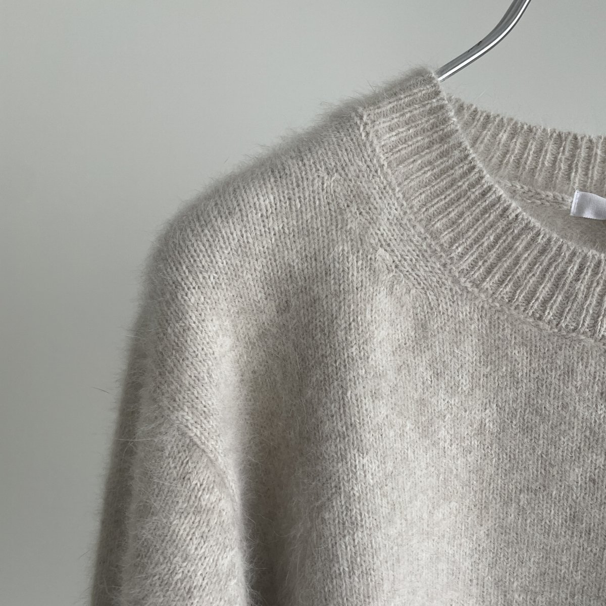 ANSPINNEN crew neck sweater(ブルーフォックス)/ANS-WK0085*KN#IT 