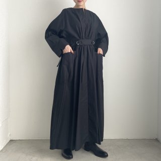 TENNE HANDCRAFTED MODERN new waist shirring dress /007*OP#IT