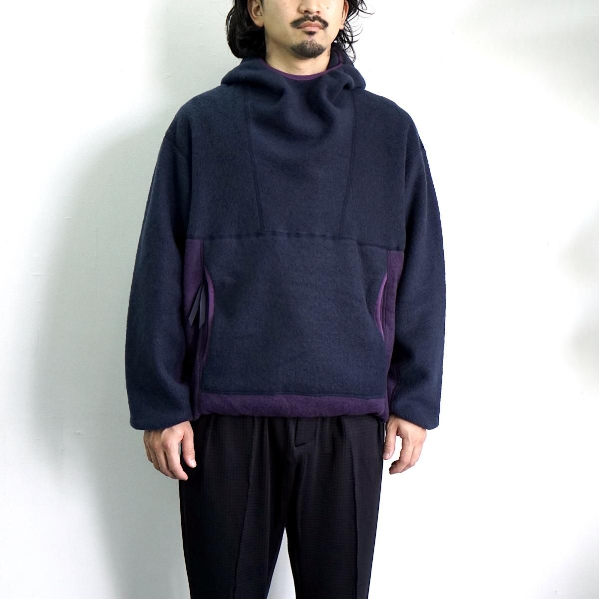 セール40%off】Graphpaper Wool Fleece Hoodie / GU233-70164*BR