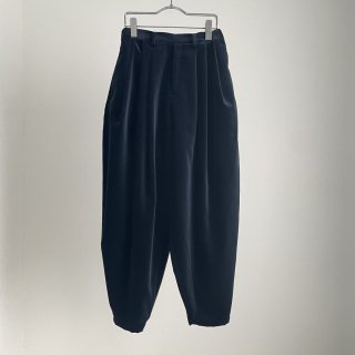 TENNE HANDCRAFTED MODERN 3 tuck tapered pants(velvet) /0025*PT#IT