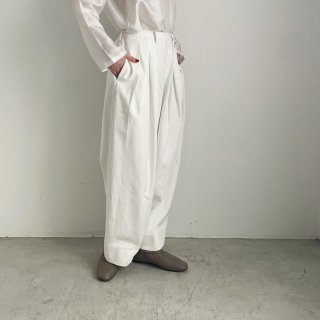 TENNE HANDCRAFTED MODERN 3 tuck wide pants(denim) /0026*PT#IT