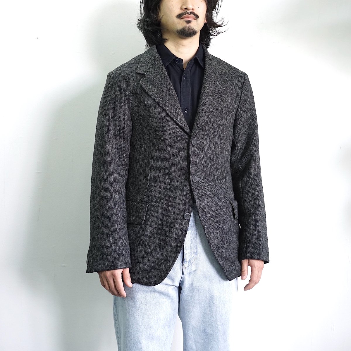 A.PRESSE Tweed Tailored Jacket 1メンズ - urtrs.ba