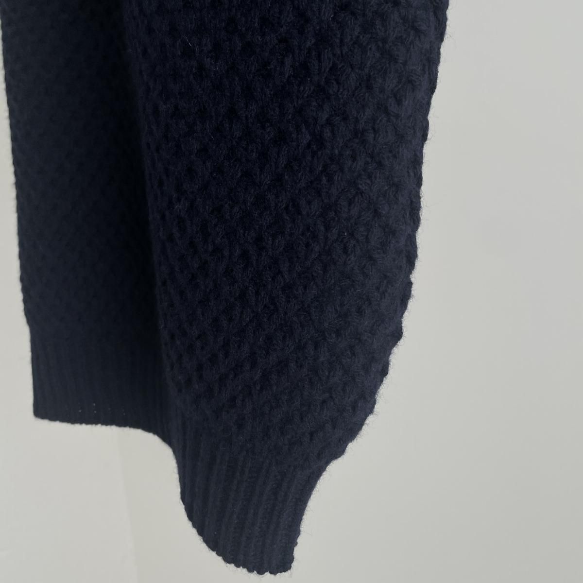 ANSPINNEN waffle vest(ヤク×カムバックラム)/ANS-WK0094*KN#IT