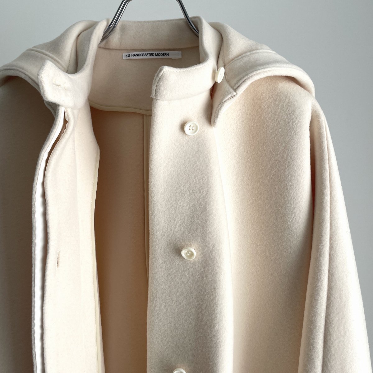 TENNE HANDCRAFTED MODERN long cape coat/0017*CT#IT - ARTHUR ...