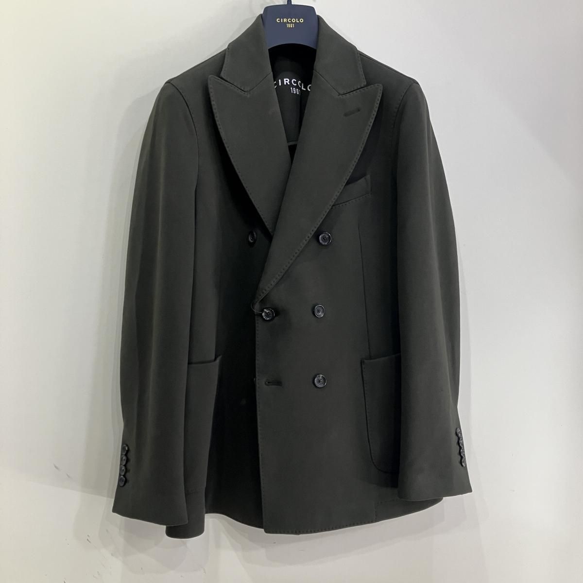 CIRCOLO 1901 セットアップ　ダブルスーツ　サイズ44 チルコロ ウオッシャブルジャージ ダブルブレストセットアップ