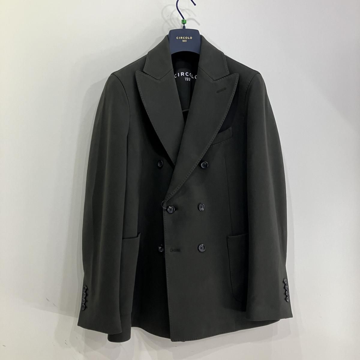 CIRCOLO 1901 セットアップ ダブル CIRCOLO1901（チルコロ1901）ウォッシャブルコットンジャージ6B