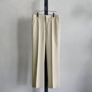 24SS AURALEE LIGHT WOOL MAX GABARDINE SLACKS / A24SP02MG*PT#GH