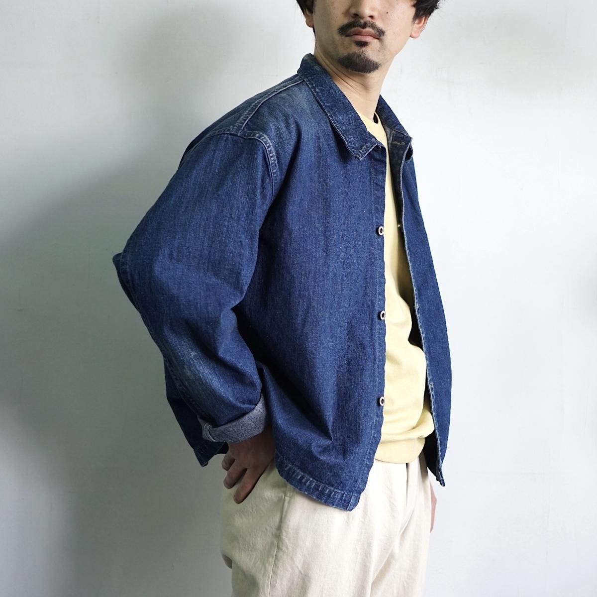 2024STYLE 1 A.PRESSE US NAVY Denim Jacket / 24SAP-01-20H*BR#GH 