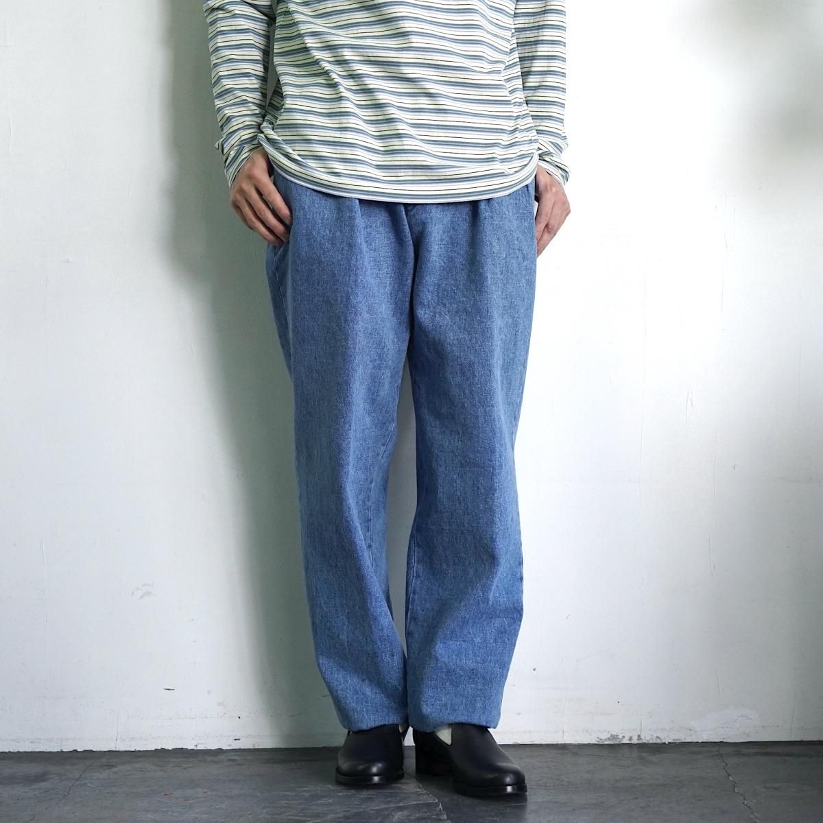 24SS Seaisland Cotton Denim NEAT Chino / 24-01NC-SD*PT#GH 24SS Seaisland Cotton Denim NEAT Chino / 24-01NC-SD*PT#GH