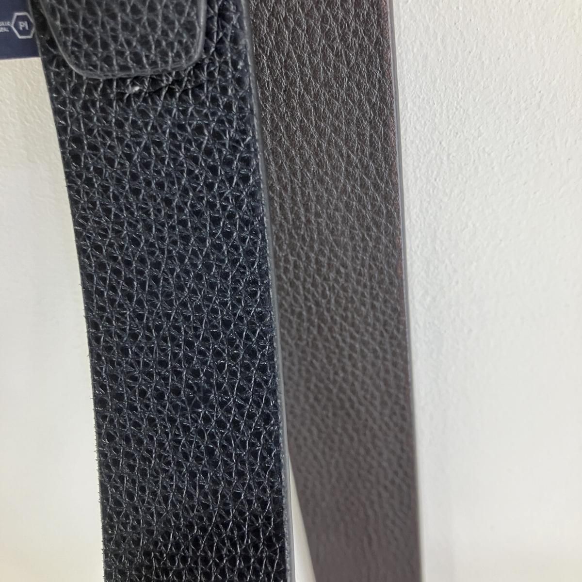 【未使用品】UNLIENS アンリアン リバーシブルベルト リバーシブルベルト レザー製 ウィーブプリント | Emporio Armani