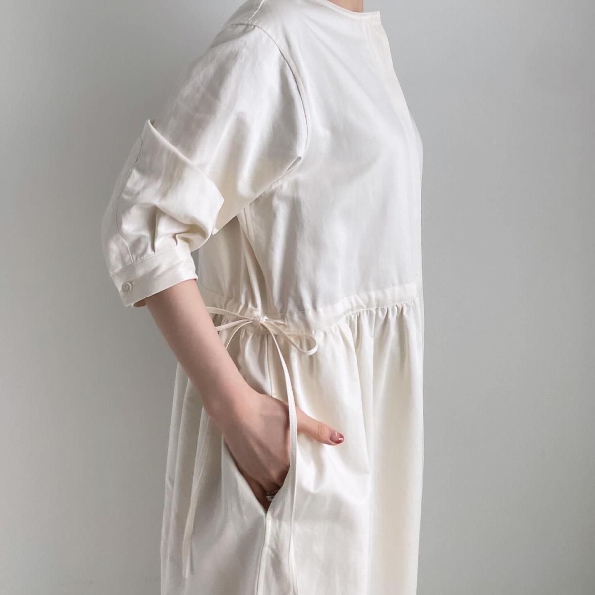 TENNE HANDCRAFTED MODERN waist string all-in-one(コットン