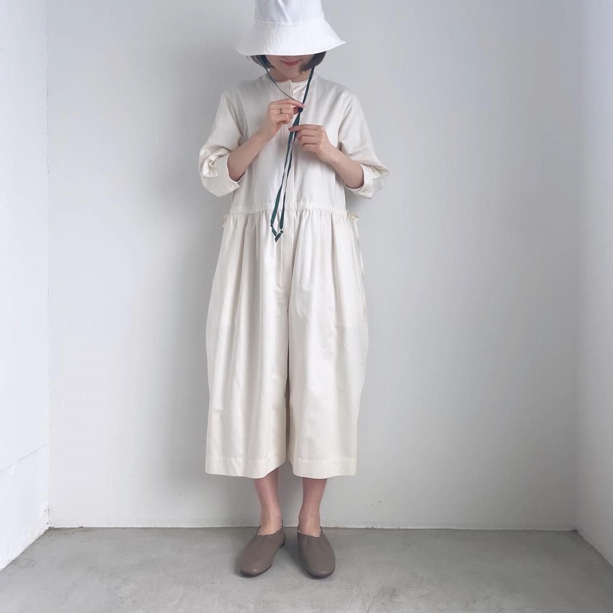 TENNE HANDCRAFTED MODERN waist string all-in-one(コットン