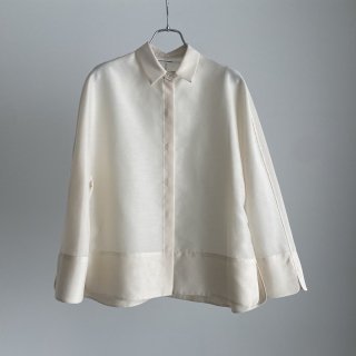 TENNE HANDCRAFTED MODERN guzzet sleeve shirt(ݥꥨƥ) /0031*SL#IT