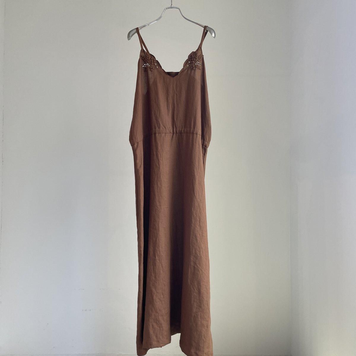 towavase トワヴァーズ artisan dress ワンピース キャメル