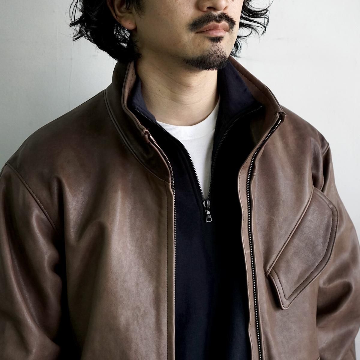 Lamb Leather Zip Blouson – La Garçonne