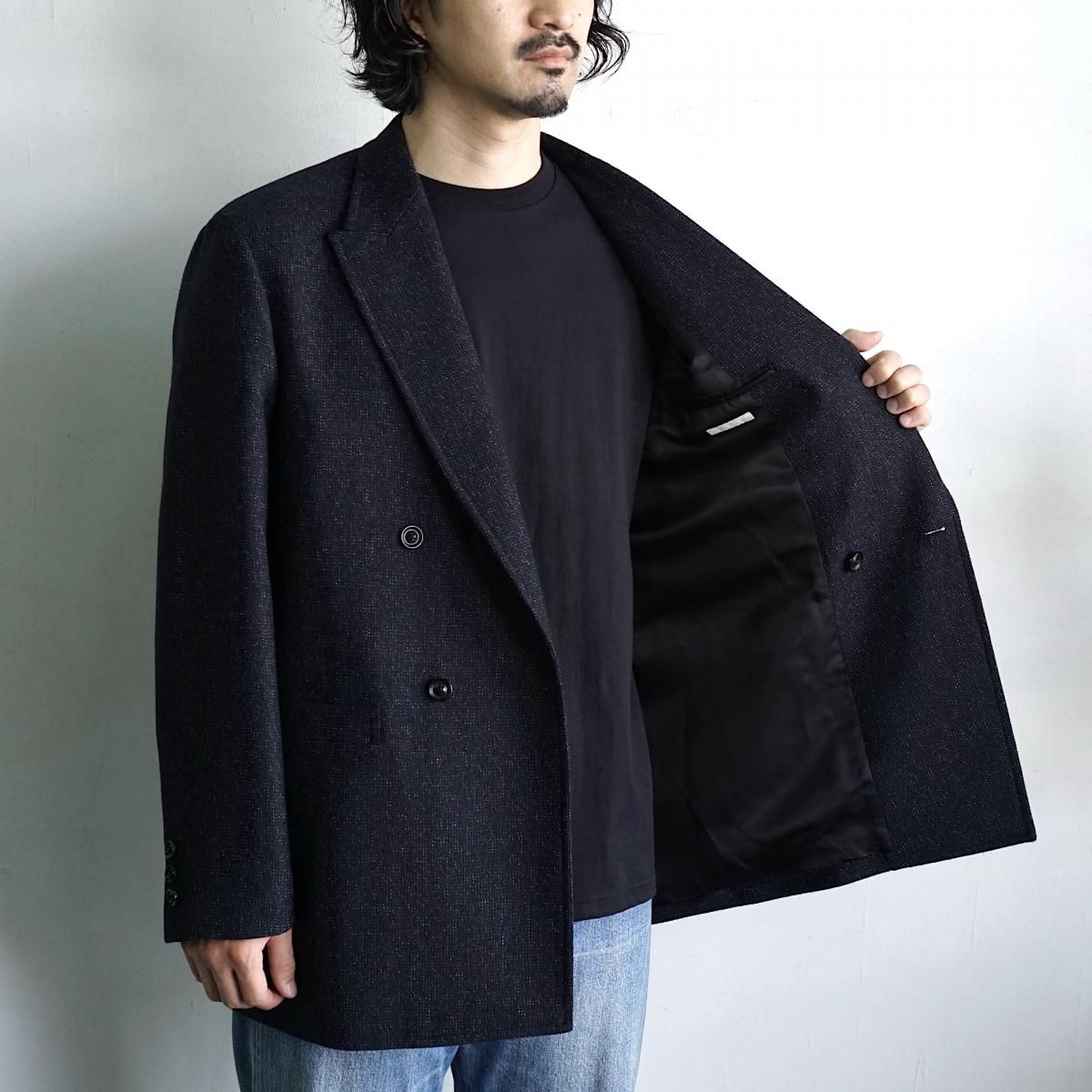 ジャケット・アウター ULTERIOR MELANGE CHAIN TWILL DB JKT MELANGE CHAIN TWILL DB JKT ULTERIOR