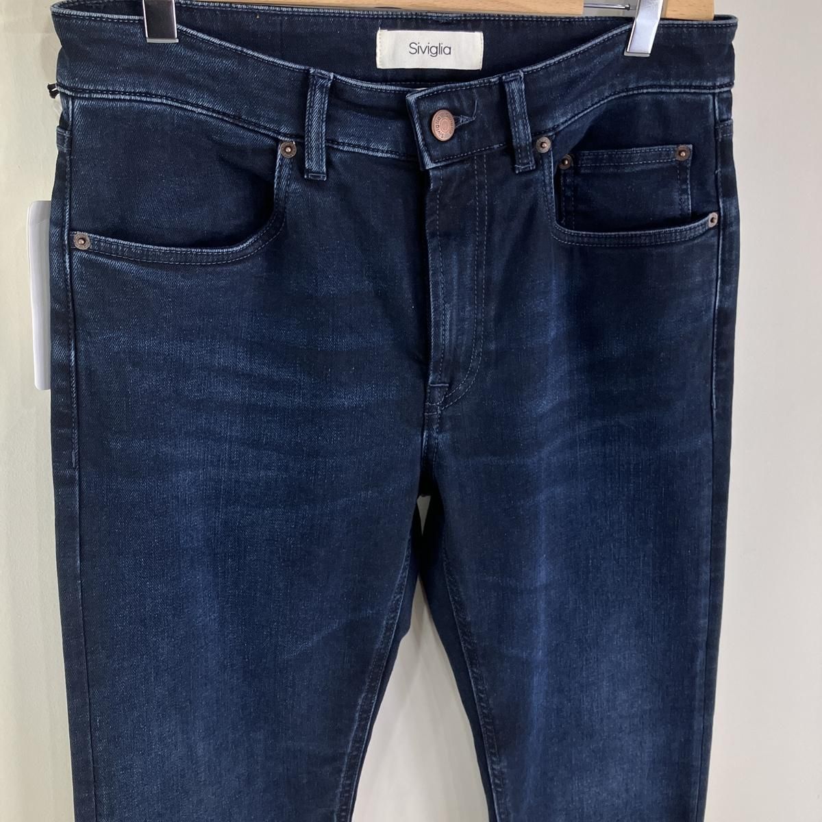 セール30%off】シビリア SLIM FIT PALAZZO ストレッチデニム