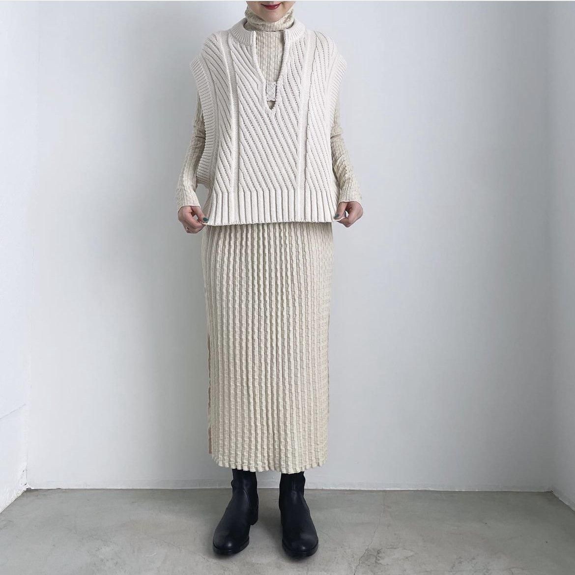 ONICA cotton linen minamo skirt/Oni-041*SK#IT - ARTHUR