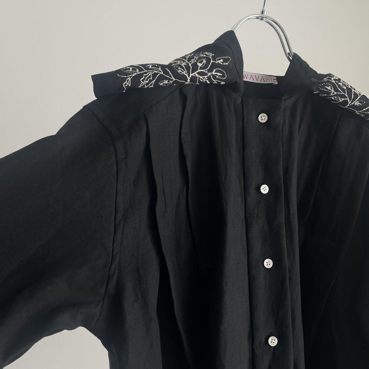 TOWAVASE applique blouse/28-0023A*SL#IT - ARTHUR FASHION WORLD TOWAVASE applique blouse/28-0023A*SL#IT - ARTHUR FASHION WORLD