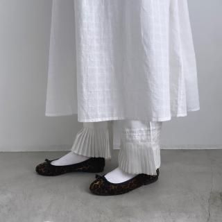 BUNON Kahdi Silk Hem Tuck Pants/BN2352*PT#IT