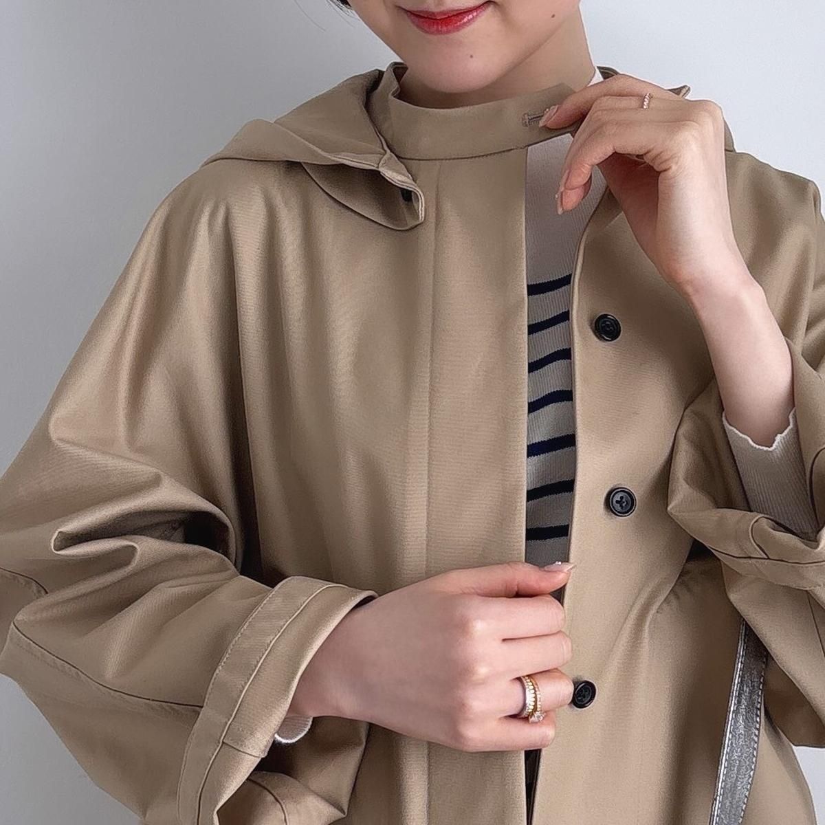 TENNE HANDCRAFTED MODERN short cape coat/0023*CT#IT - ARTHUR TENNE HANDCRAFTED MODERN short cape coat/0023*CT#IT - ARTHUR
