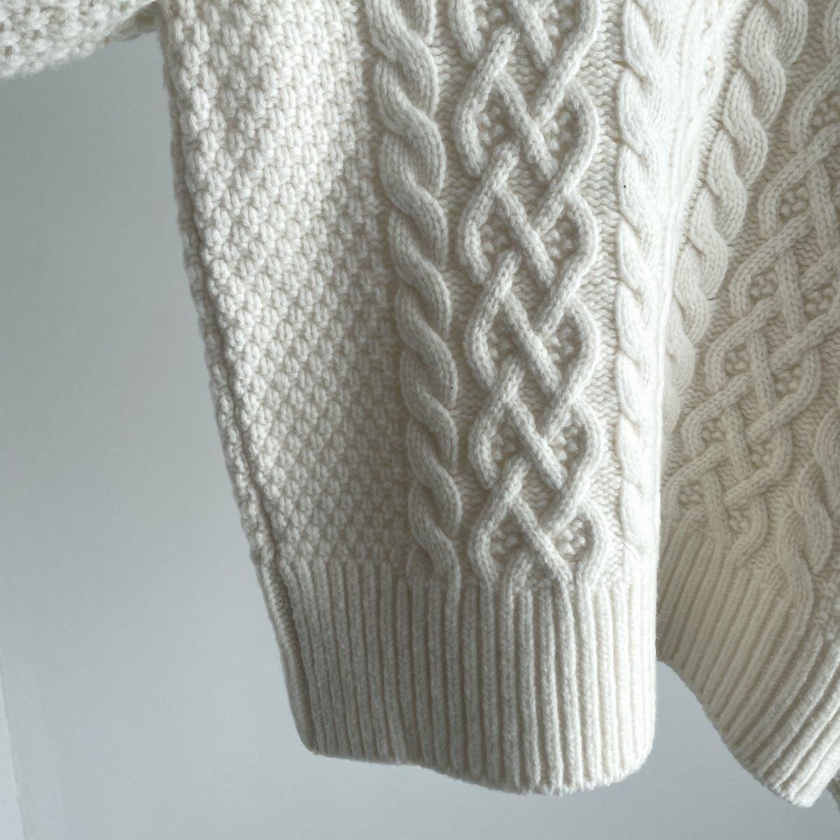 【iamyuki】vol.01 Original Aran Sweater i am yuki vol.01 Original Aran Sweater