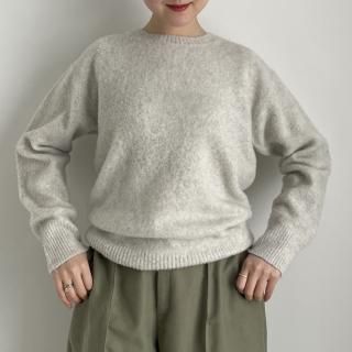 ANSPINNENアンスピネン　レッグウォーマーカシミヤ　チャコール 杏さん着用】ウールカシミヤ ネックウォーマー