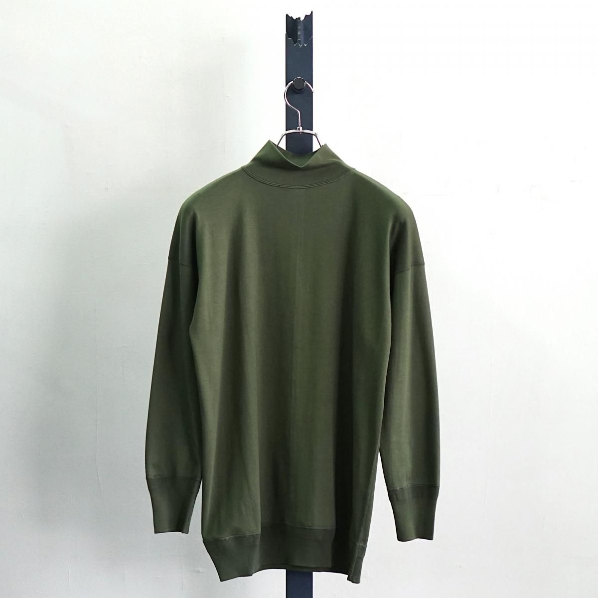 Olde Homesteader Interlock Mil Mock Neck Long Sleeve / US005