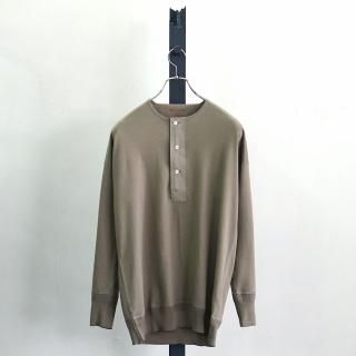 Olde Homesteader Interlock Henley Neck Longsleeve / US001*CS#GH