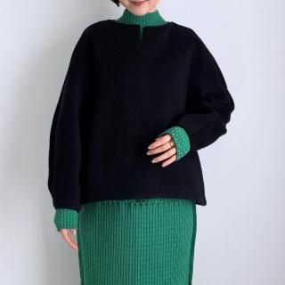 10 HANDCRAFTED MODERN weave and Knit pullover /003*CL#IT