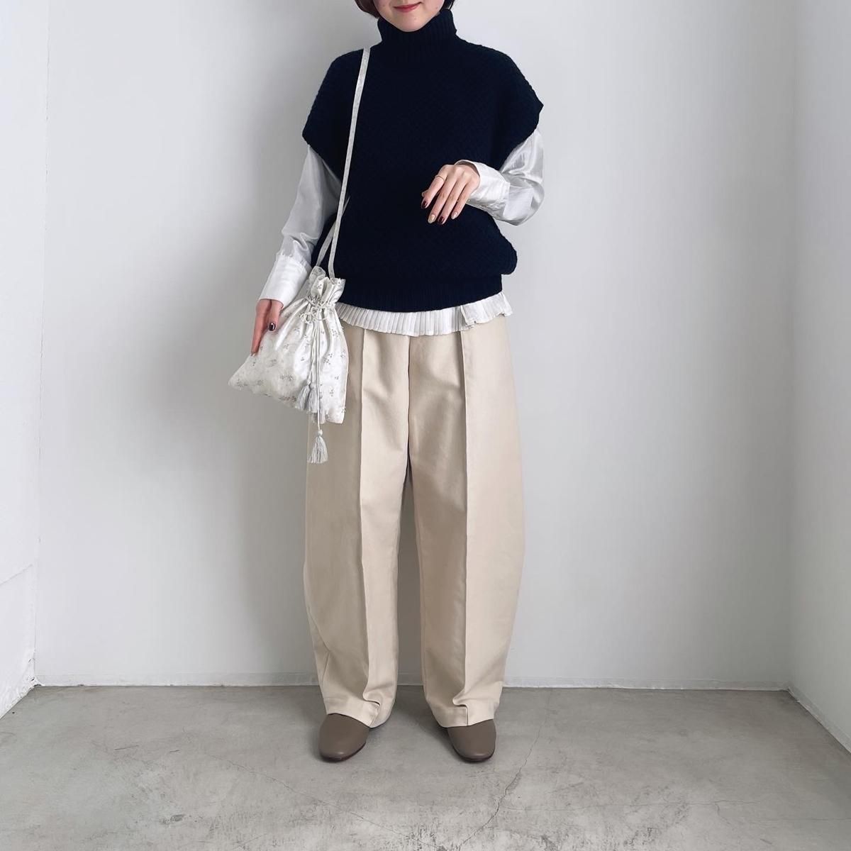 TENNE HANDCRAFTED MODERN curve pants(コットンモールスキン TENNE HANDCRAFTED MODERN curve pants(コットンモールスキン