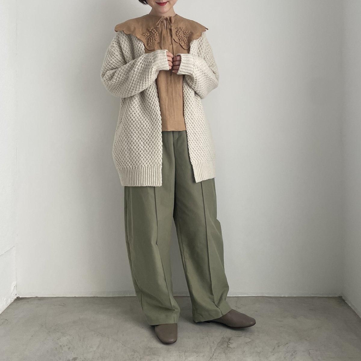 TENNE HANDCRAFTED MODERN curve pants(コットンモールスキン TENNE HANDCRAFTED MODERN curve pants(コットンモールスキン