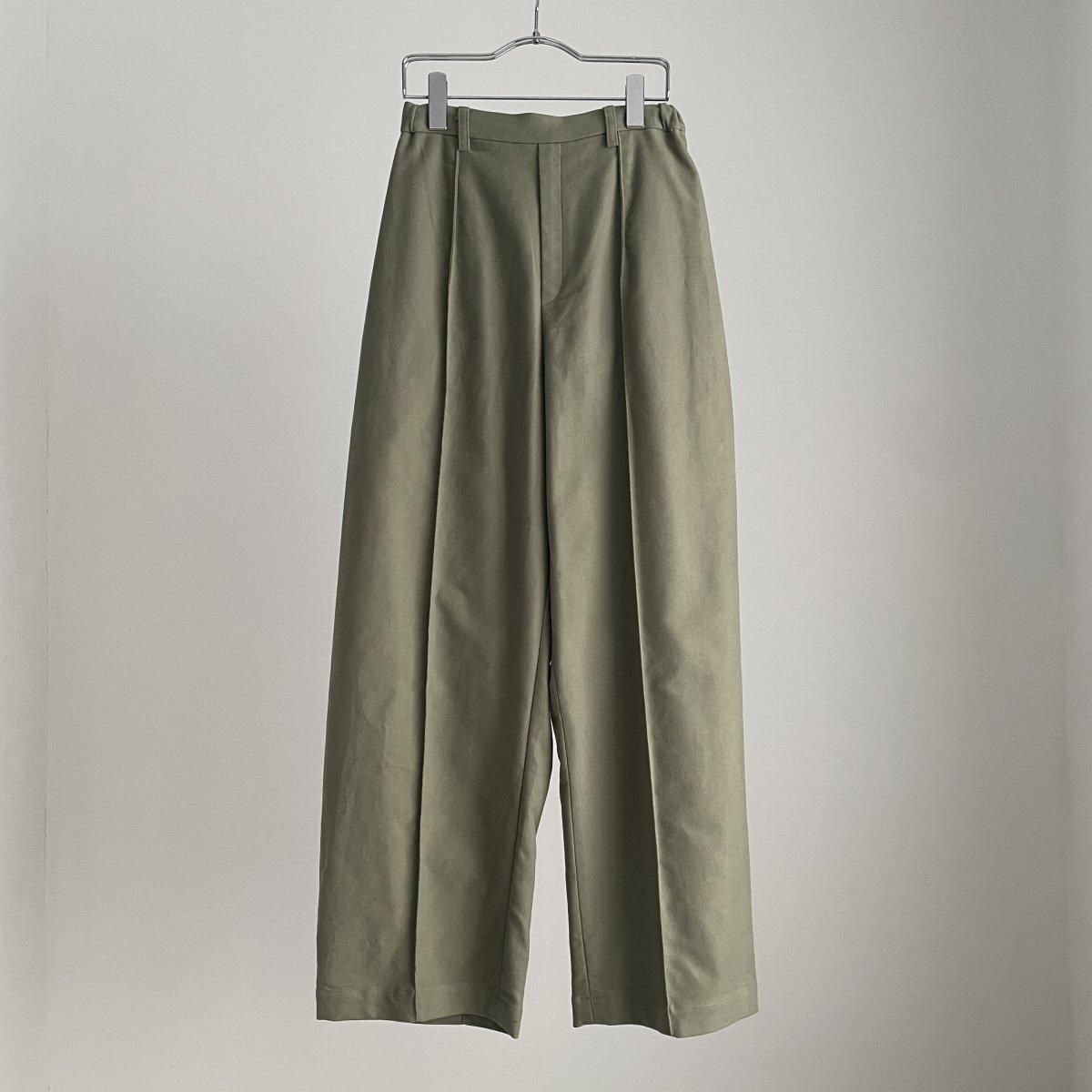 TENNE HANDCRAFTED MODERN curve pants(コットンモールスキン TENNE HANDCRAFTED MODERN curve pants(コットンモールスキン