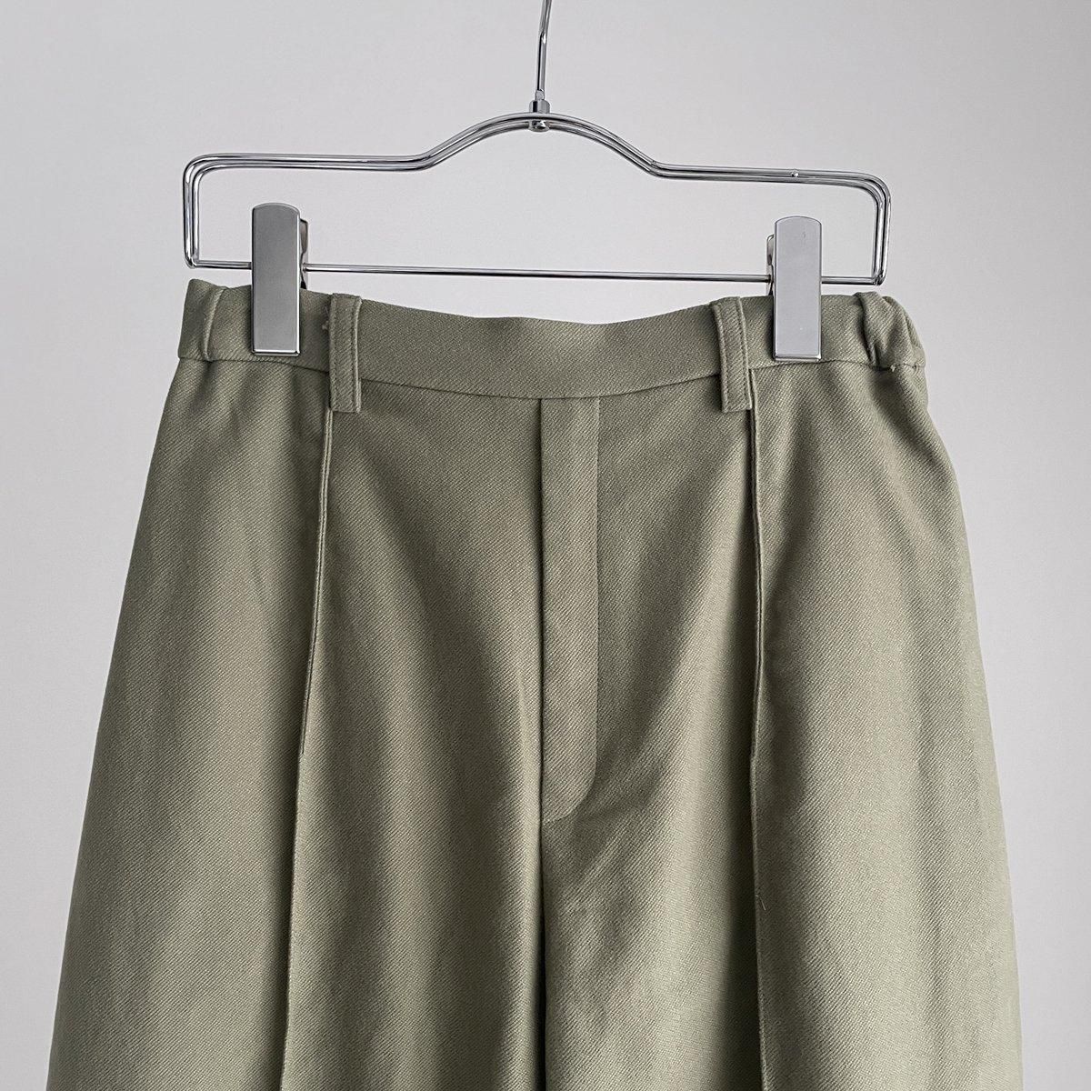 TENNE HANDCRAFTED MODERN curve pants(コットンモールスキン TENNE HANDCRAFTED MODERN curve pants(コットンモールスキン