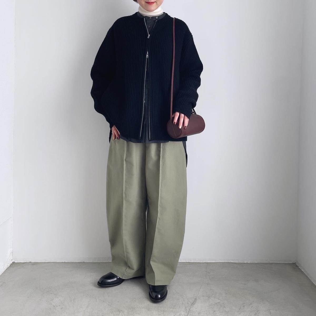 TENNE HANDCRAFTED MODERN curve pants(コットンモールスキン TENNE HANDCRAFTED MODERN curve pants(コットンモールスキン